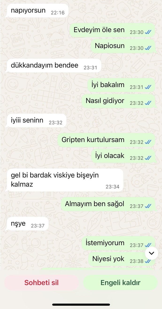 Arkadaşlar konuştuğum çocuk sürekli konuyu alkole götürüyor sebebi ne sizce?