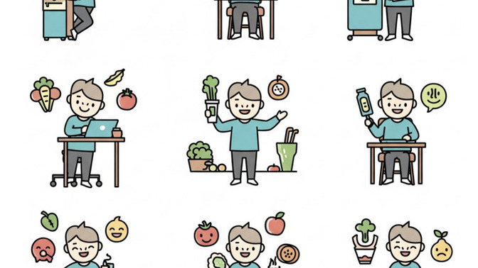 Bir diyet günü emojiyle anlatın desek nasıl anlatırsınız?