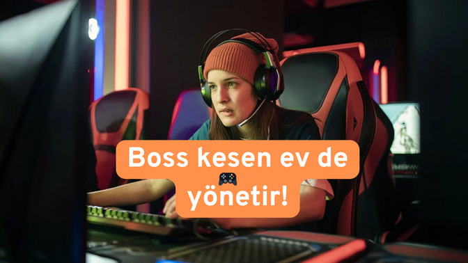 Online oyun oynayan kadından eş olmaz mı?