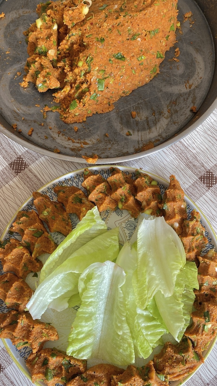 Mercimek koftem nasii?