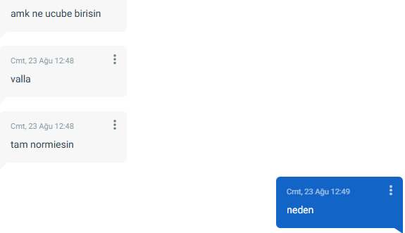 Kadın düşmanı olmuş bir erkeği o hale getiren yine kadınlar değil mi?