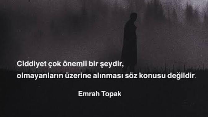 Hayatı ciddiye aldığınız kadar insanlarıda ciddiye alır mısınız?