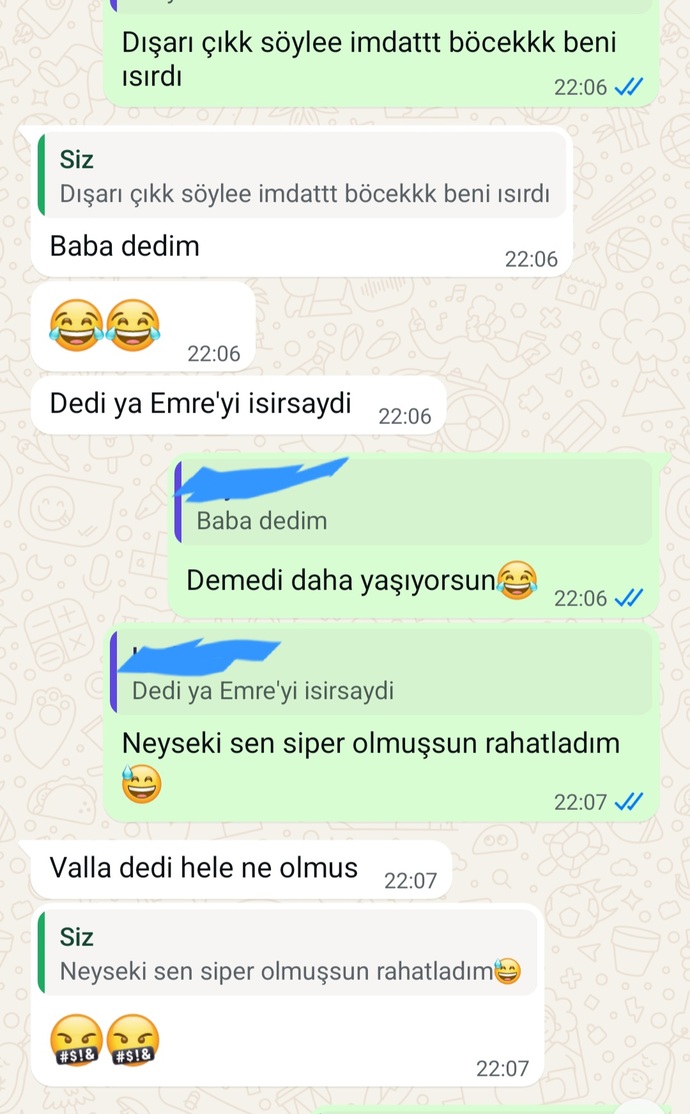 Böcek möcekten korkuyor musunuz?