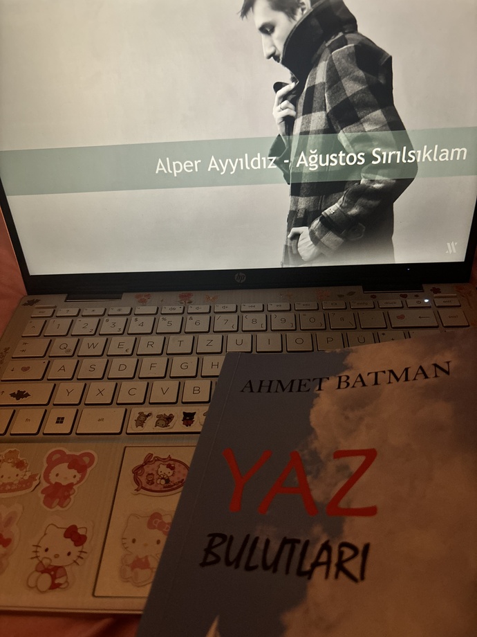 Şu an okuduğum kitaptan size bir alıntı bırakayım mı?