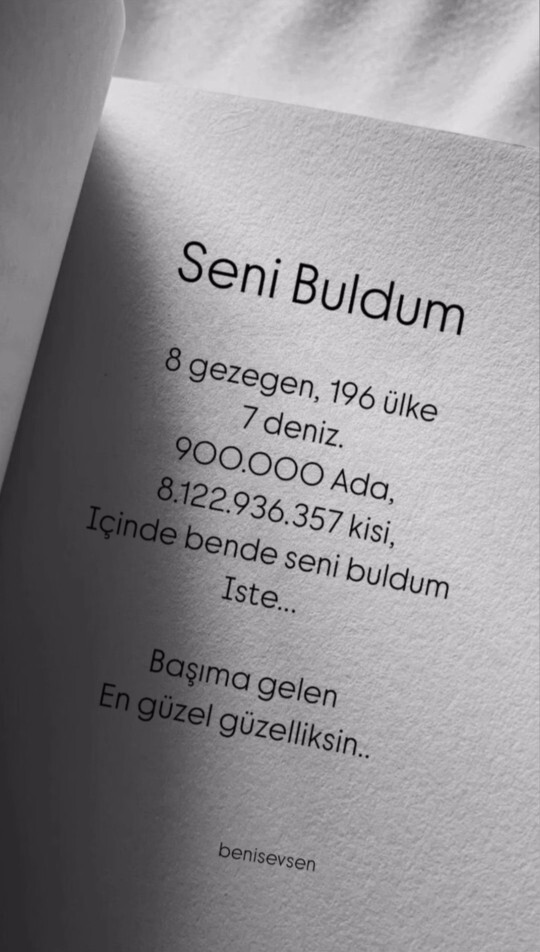 Dediğiniz birisi var mı?