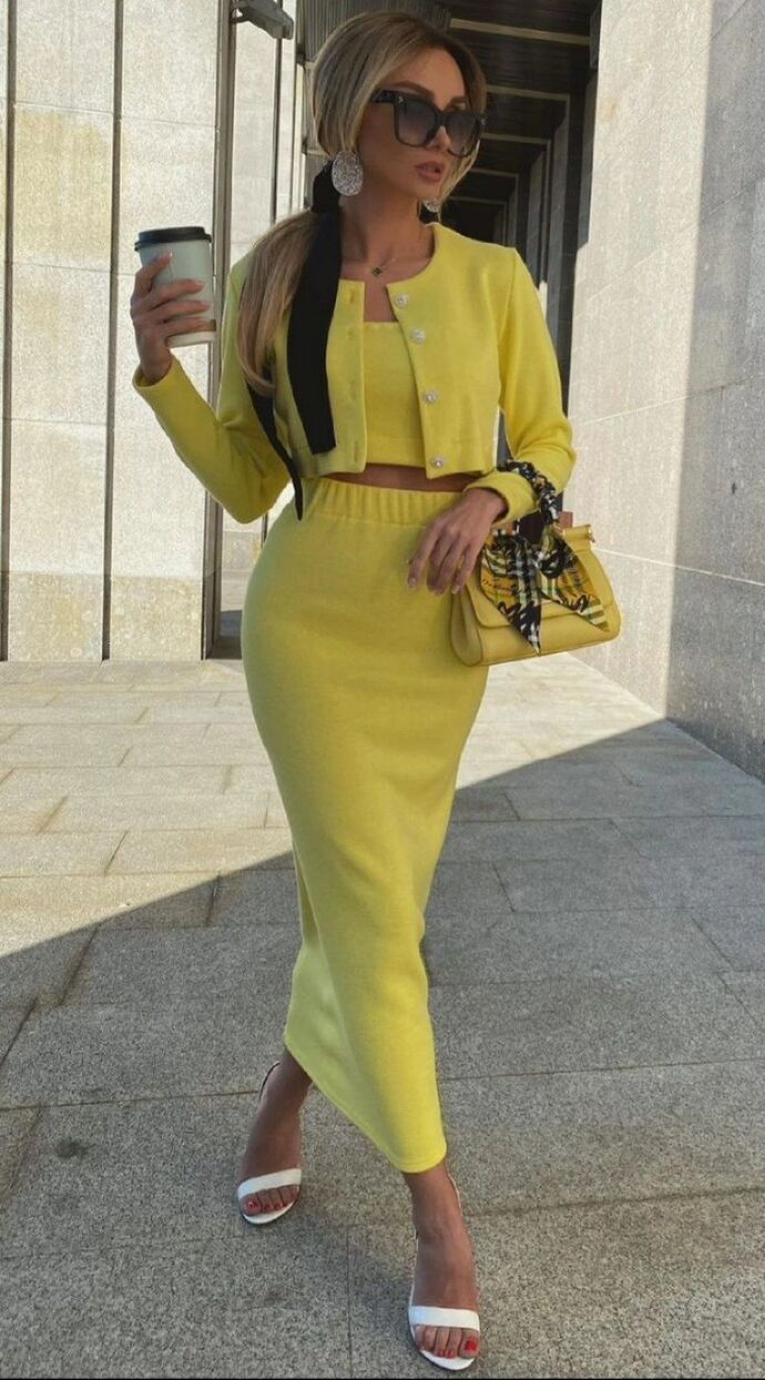 Sarı renk sarışınlara yakışır mı?