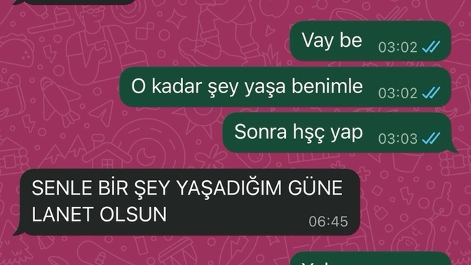 Eski sevgilim neden bu kadar nefret ediyor?