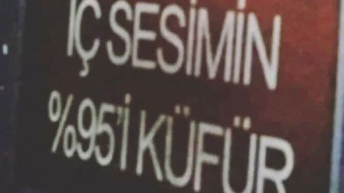 Küfür sever misiniz?