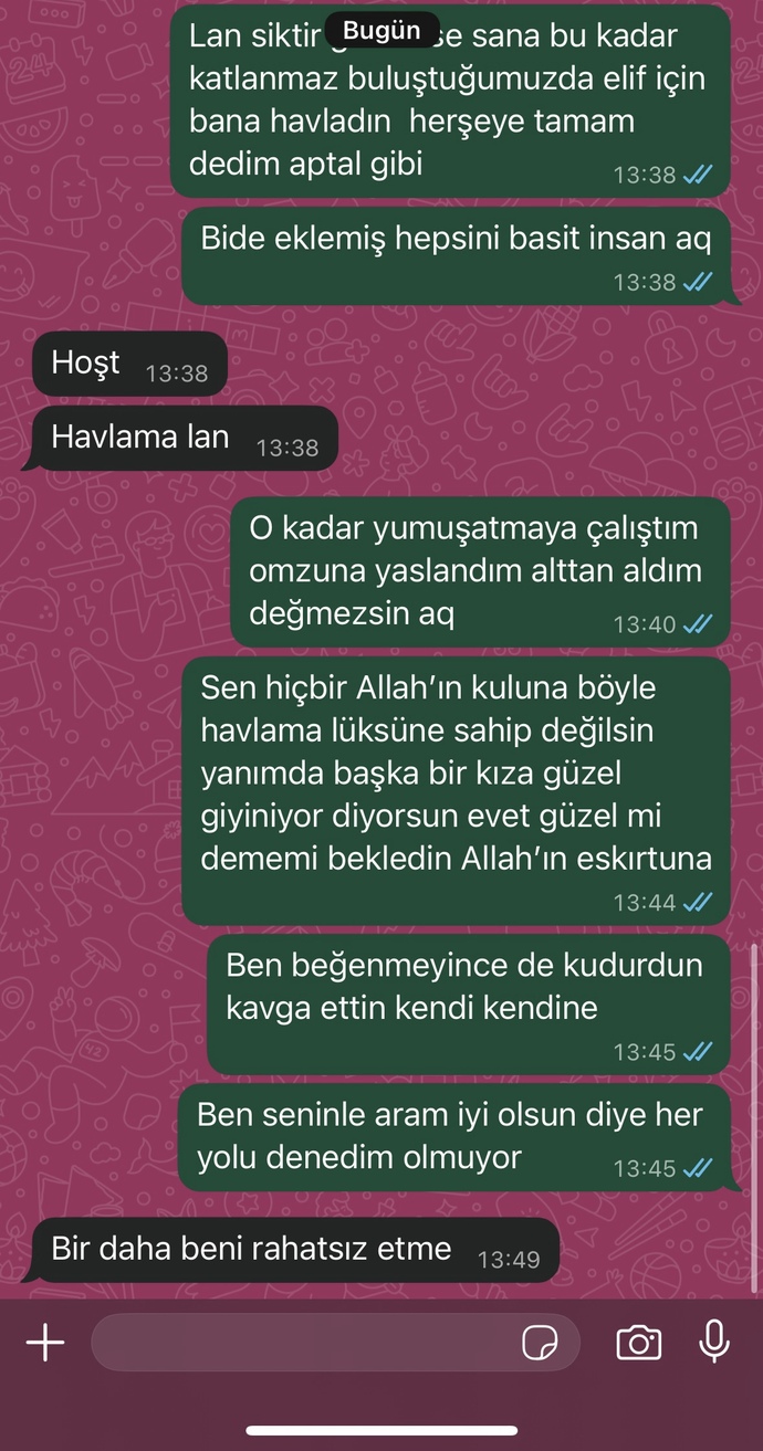 Eski sevgilimin hayatında başkası mi var ilk defa bu kadar umursamaz?