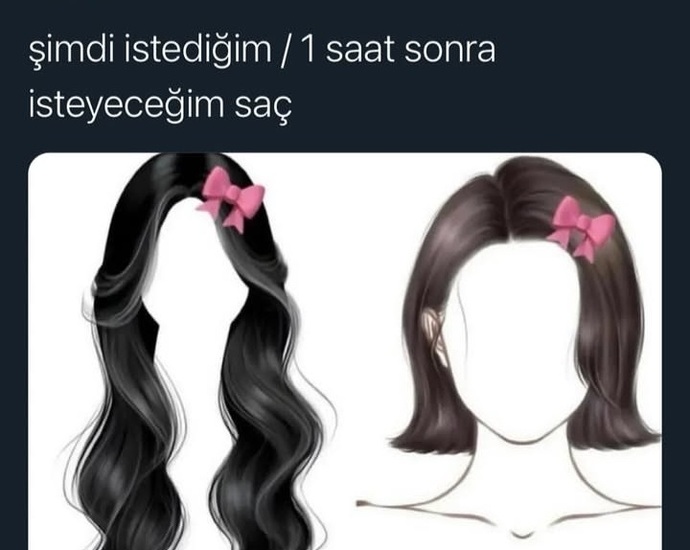 Sizde saçınızla ilgili ani kararlar alıp vazgeçiyor musunuz?