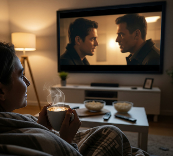Film izlerken kahve içer misiniz?