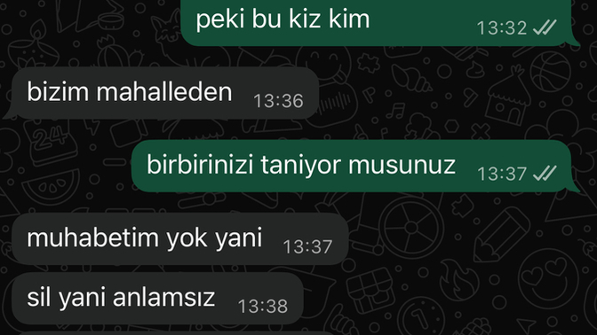 Sizce bu aldatma mi ben mi abartıyorum?