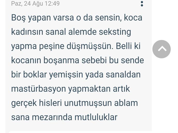 Benim hayatım niye ilgilendiriyor engel atmış sonra? benim bedenim niye ilgilendiriyor?