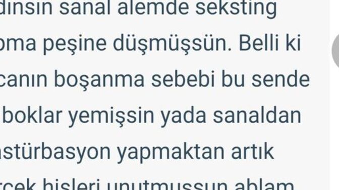 Benim hayatım niye ilgilendiriyor engel atmış sonra? benim bedenim niye ilgilendiriyor?