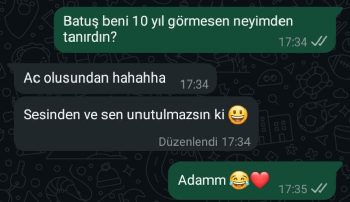 10 yıl sonra seni görseler, ilk bakışta hangi özelliğin seni ele verir?
