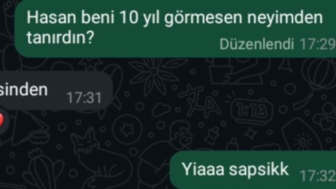 10 yıl sonra seni görseler, ilk bakışta hangi özelliğin seni ele verir?