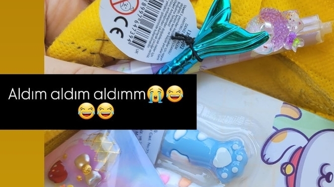 Marketlere gelen tatlış minnoş kirtasiye ürünlerinden aldiniz mi?