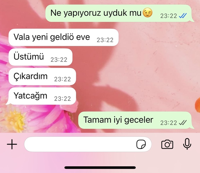 Sizce ne yapmalıyım bu ilk değil?