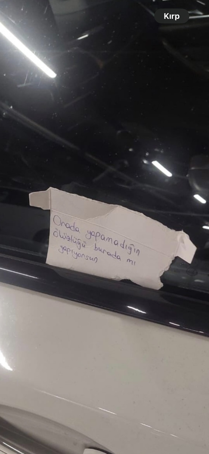 Aracınızı Park Ederken Çevreyi Ve Başka İnsanlarıda Düşünürmüsünüz? Yoksa Arabamda Arabam Mı Dersiniz?