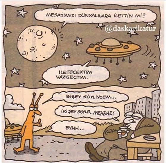 Uzaylılar dünyaya neden gelmiyordur sizce?