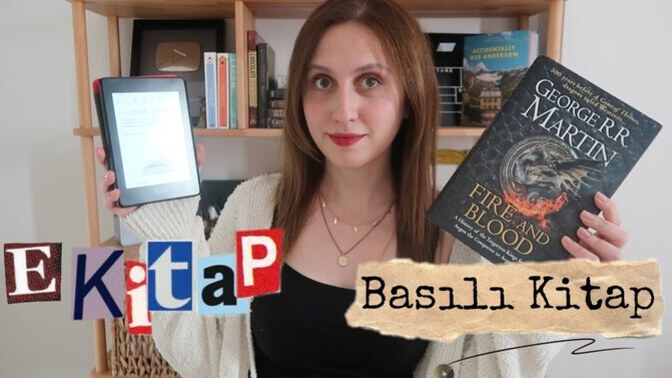 Elektronik kitap mı yoksa, sayfaları kokulu, yaprak fiziki kitap mı?