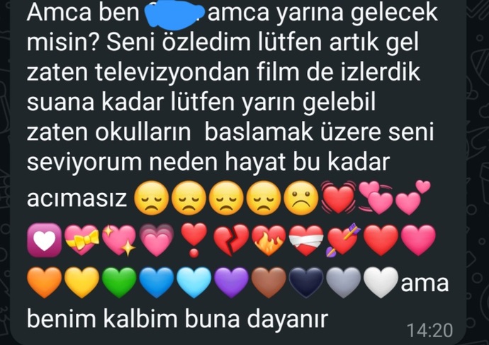 Sizi derinden etkileyen bir mesaj var mı?