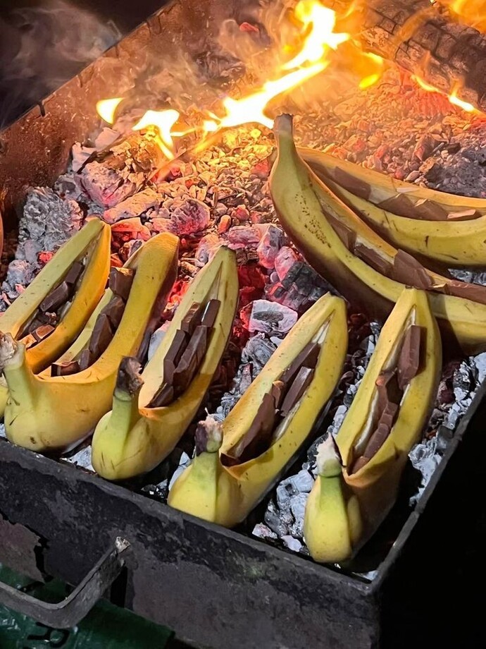 Siz hiç çikolatalı muz közlemesi yediniz mi?