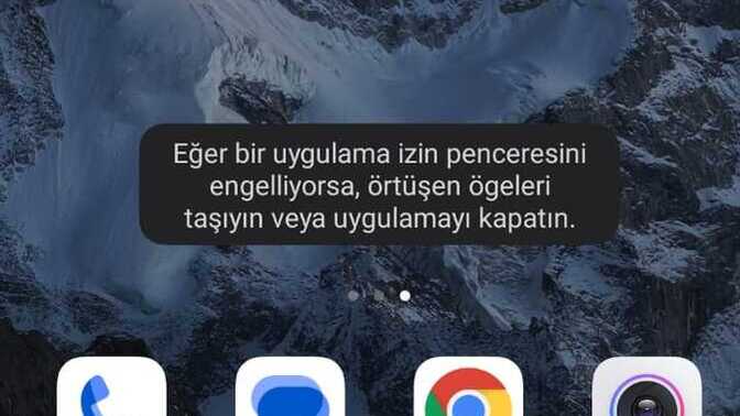 Ekranımda sürekli bu şekilde bildirimler çıkıyor hep aynı yazı değil ön bellek temizlendi diye de geliyor bazen nasıl kapatırım?