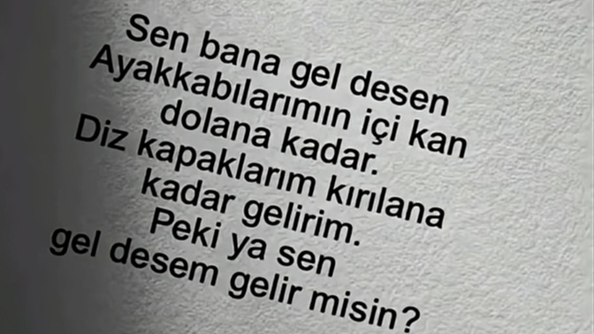 "Gel" dediğinizde hiç sorgulamadan yanınızda olan insanlar var mı hayatınızda?