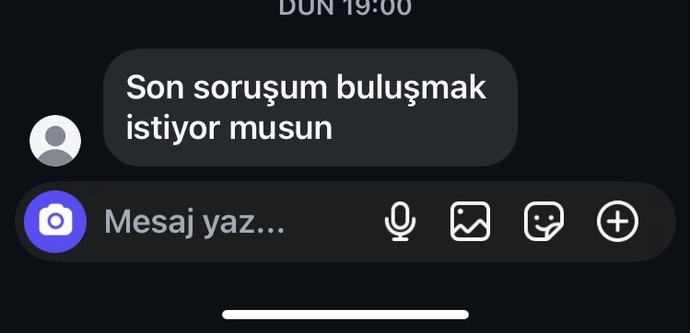 Ne cevap vereyim buna?