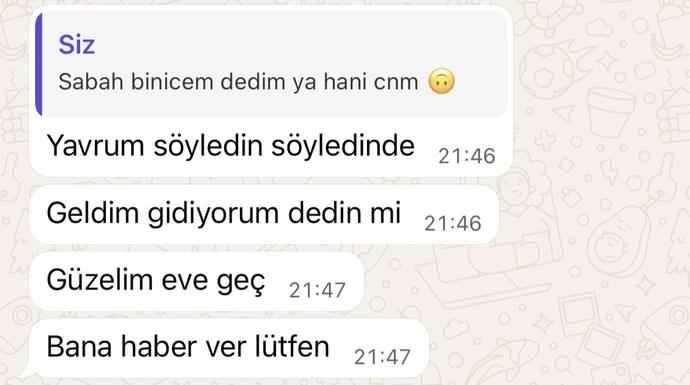 Biz sevgili miyiz şimdi neyiz 🤣🤣?