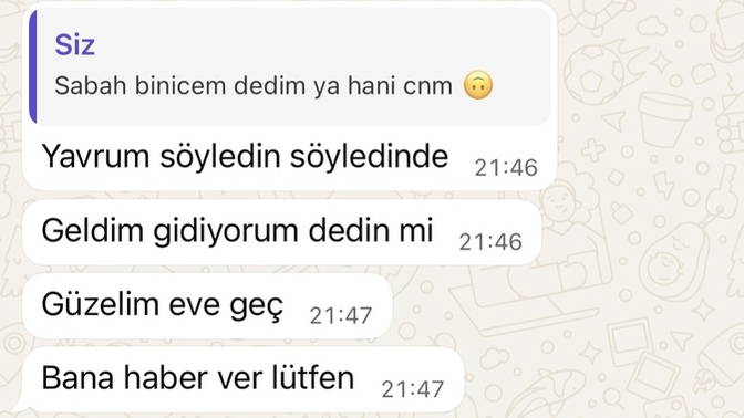 Biz sevgili miyiz şimdi neyiz 🤣🤣?