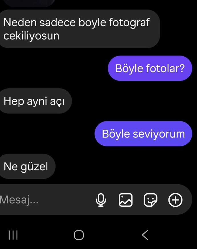 Böyle bir mesaj alsanız tepkiniz ne olurdu? Merak ettim?