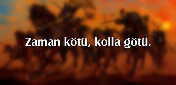 Geceye argo kifürlü bir atasözü bıraksan hangisi olurdu?