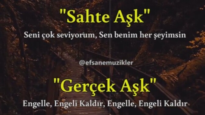 Gerçek aşkla sahte aşkı ayırt edebiliyor musunuz?