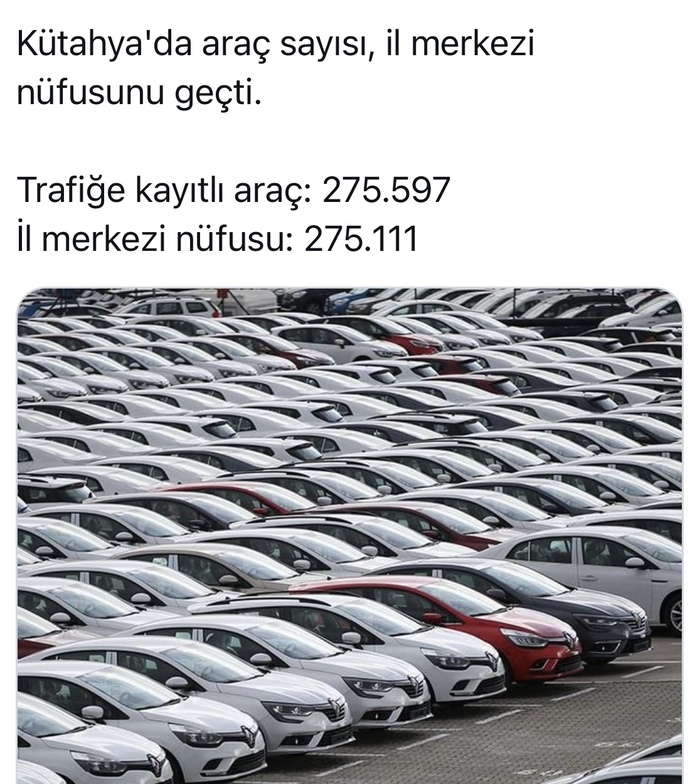 Kütahyada Araç Sayısı Neden Bu Kadar Çoğaldı? Küçük Şehirlerde Trafik Daha Yoğun Olur Mu?