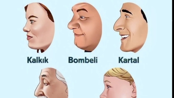 Burun şeklin sana ne söylüyor?