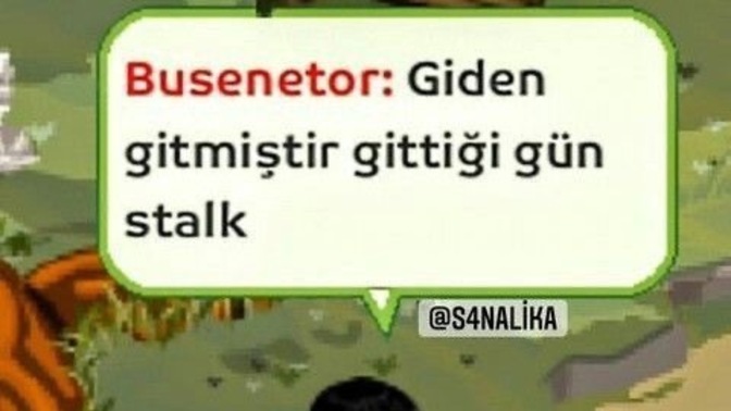 Stalk yapmak konusunda yetenekli misiniz?