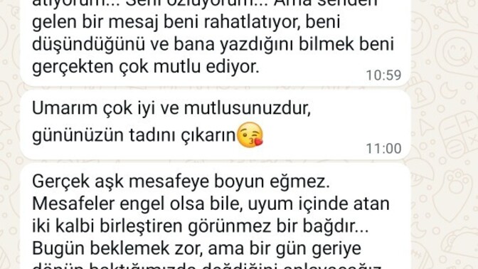 Arjantinli bir kadın tarafından şiir gibi seviliyorum. Hiç bir türk kadını tarafından böyle sevilmedim?