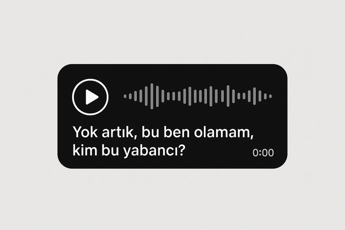 Kendi ses kaydınızı açıp ‘yok artık, bu ben olamam, kim bu yabancı?’ dediğiniz oldu mu? Sadece ben mi kendi sesimle kriz yaşıyorum?