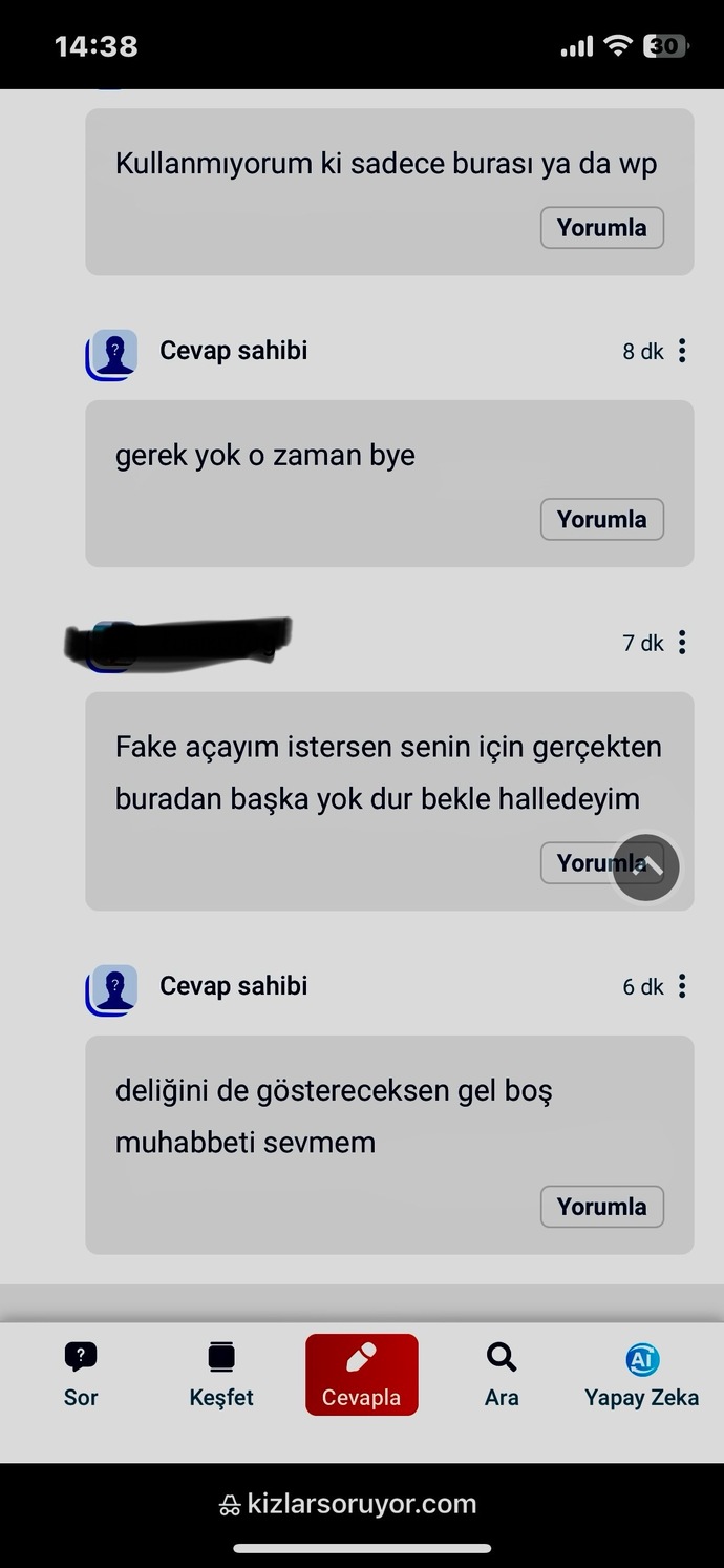 Boş muhabbet sevmiyormuş erkek erkek