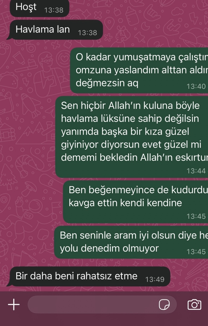 Sizce eski sevgilim engeli geri açmaz mi?