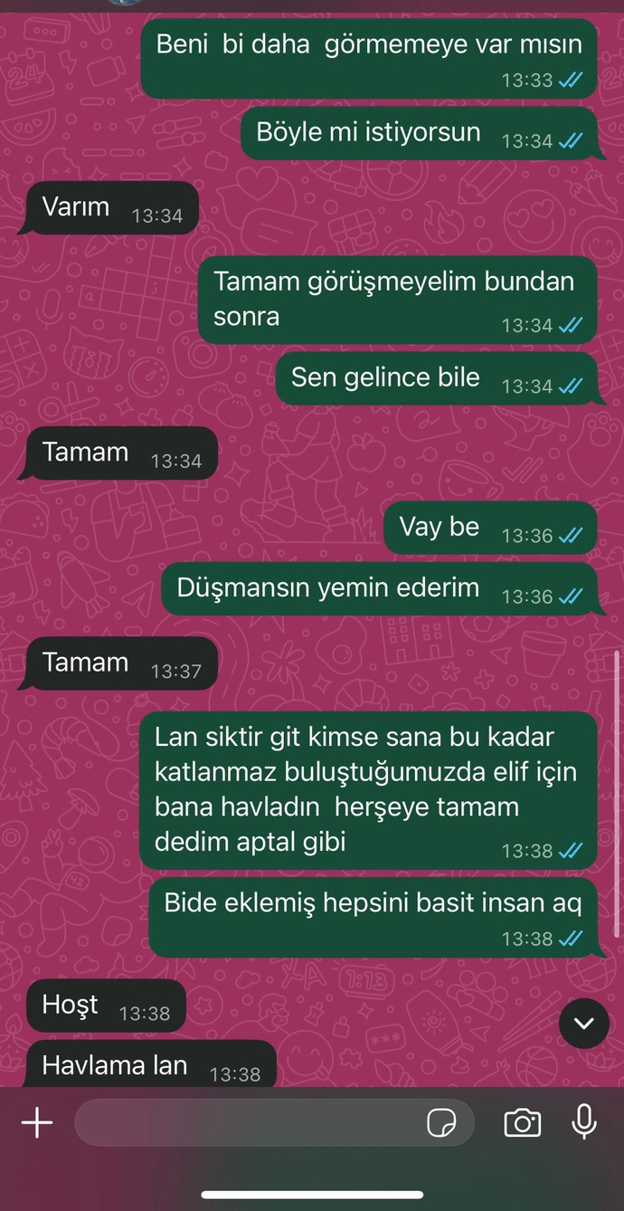 Sizce eski sevgilim engeli geri açmaz mi?