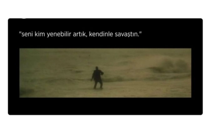 Kendinle olan savaşın bitti mi?