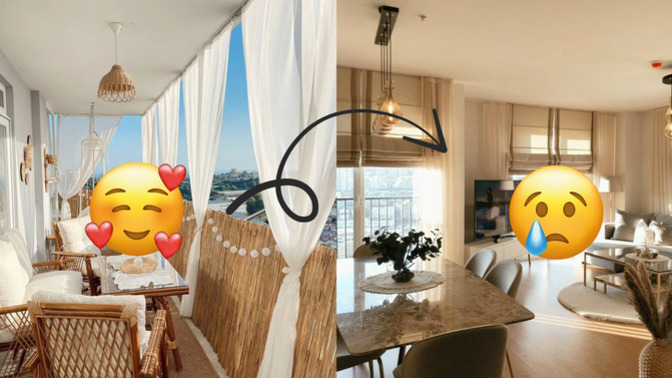 Tatil bitti, şehre dönüş moduna girdik 😩🏙️ Peki eve adapte olmayı kolaylaştıran o mükemmel ev sence nasıl olmalı?