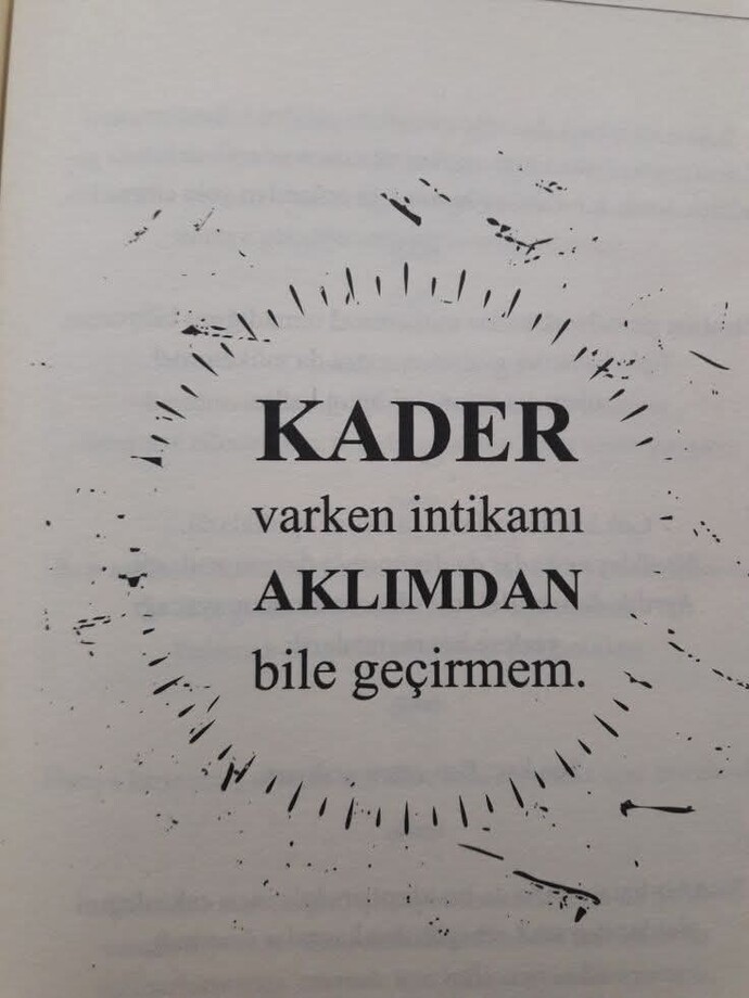 İntikam ruhlumusundur?