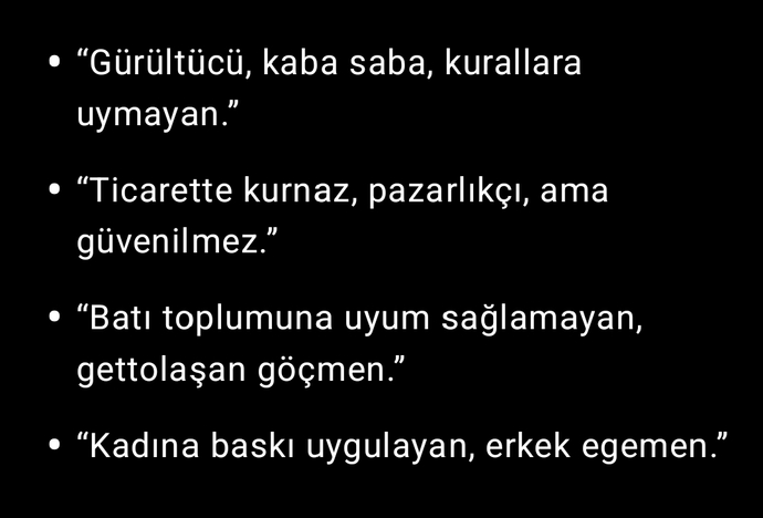 Biz türklerin aslında çok iyi bir toplum olmadığını biliyor muydunuz?