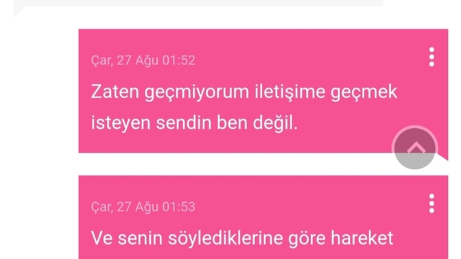 Neden sonucu böyle oluyor bu sohbetlerin?