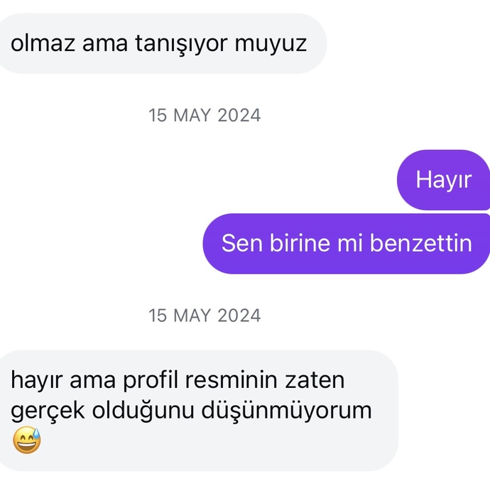 Beni fake mi sandı yoksa sevgilisi var yol mu yapıyor?