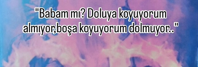 Bugüne hangi sözü bırakırsınız?